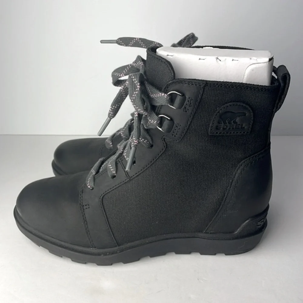 Sorel Evie 2 NW Lace Wedge Ankle Boots